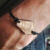 Bracelet-en-bois-Level Bracelet en bois suisse recyclé Level