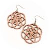 boucles.oreilles-en-bois-fiora-2 Boucles d'oreilles en bois Fiora inspirée de la fleur de vie