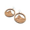 Boucles d'oreilles en bois Cervin Boucles d'oreilles en bois Cervin