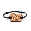 Bracelet en bois coeur de l'ocean