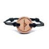 Bracelet en bois rune viking thurisaz