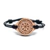 Bracelet en bois viking Vegvisir