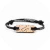 Bracelet en bois signe astrologique gemeaux