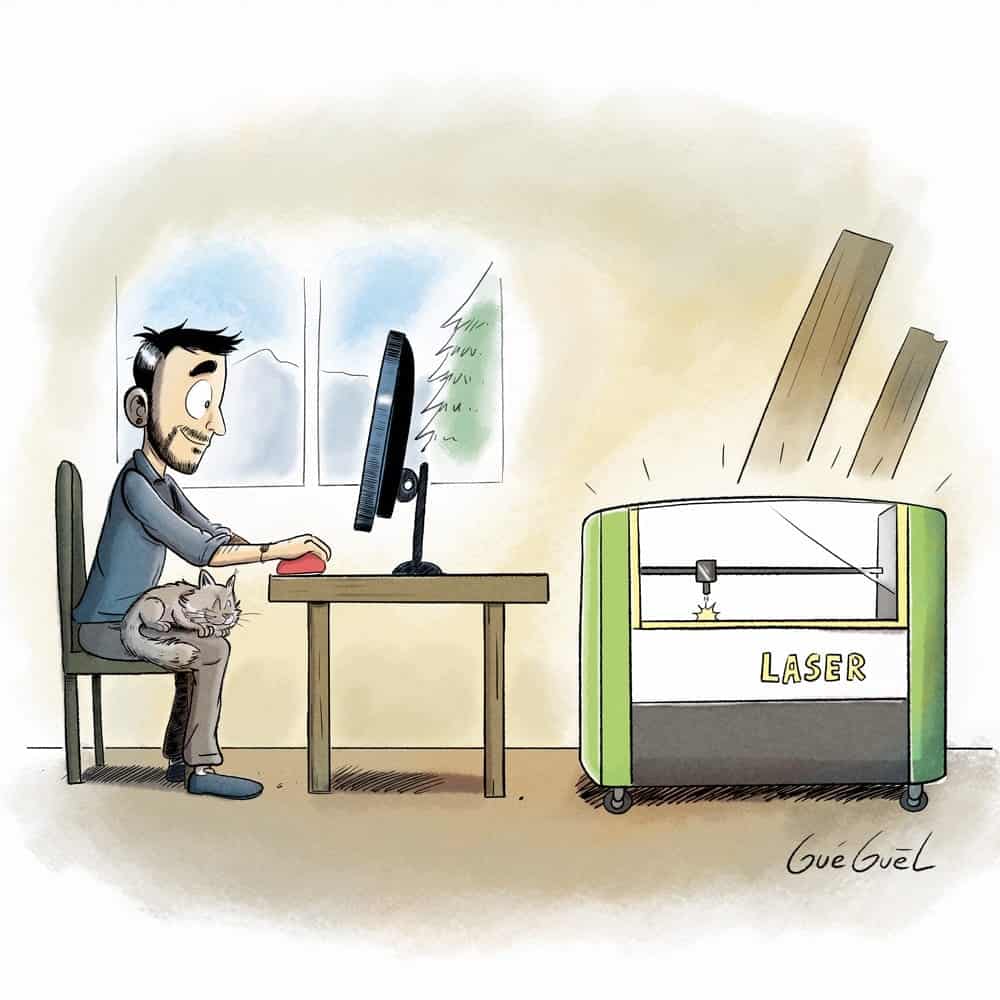 Fabrication des bijoux en bois Wooper