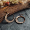 boucles-oreilles-bois-luna-or Boucles d'oreilles en bois lune et mandala