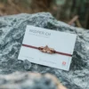 Bracelet en bois suisse inspiré du célèbre sommet Matterhorn