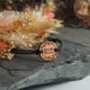 Bracelet en bois spécial fête des mères personnalisable rond