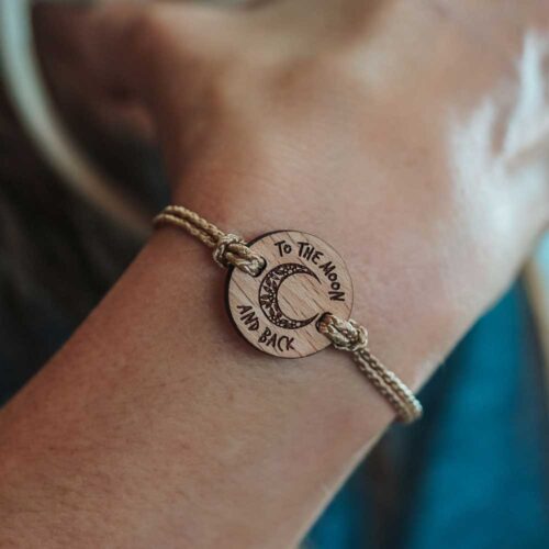 Bracelet en bois personnalisable