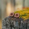 clous-oreilles-bois-tournesol-2 Clous d’oreilles en bois en forme de tournesol,Bijou floral gravé et naturel fabriqué en Suisse