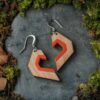 Boucles d'oreilles en bois Amara