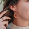Boucles d'oreilles en bois Amara