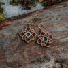 Boucles d'oreilles en bois Primavera