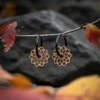 Boucles d'oreilles en bois Rosalya