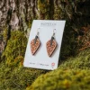 Boucles d'oreilles en bois Wild