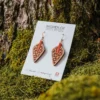 Boucles d'oreilles en bois Wild