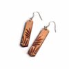 Boucles d'oreilles en bois Palma