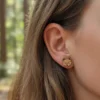 Clous d'oreilles en bois Rox
