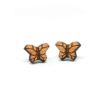 Clous d'oreilles en bois Farfalla