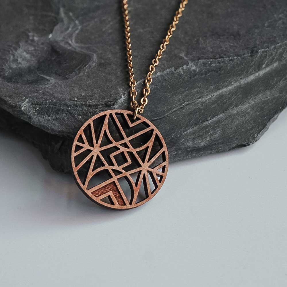 Collier en bois Alaïa