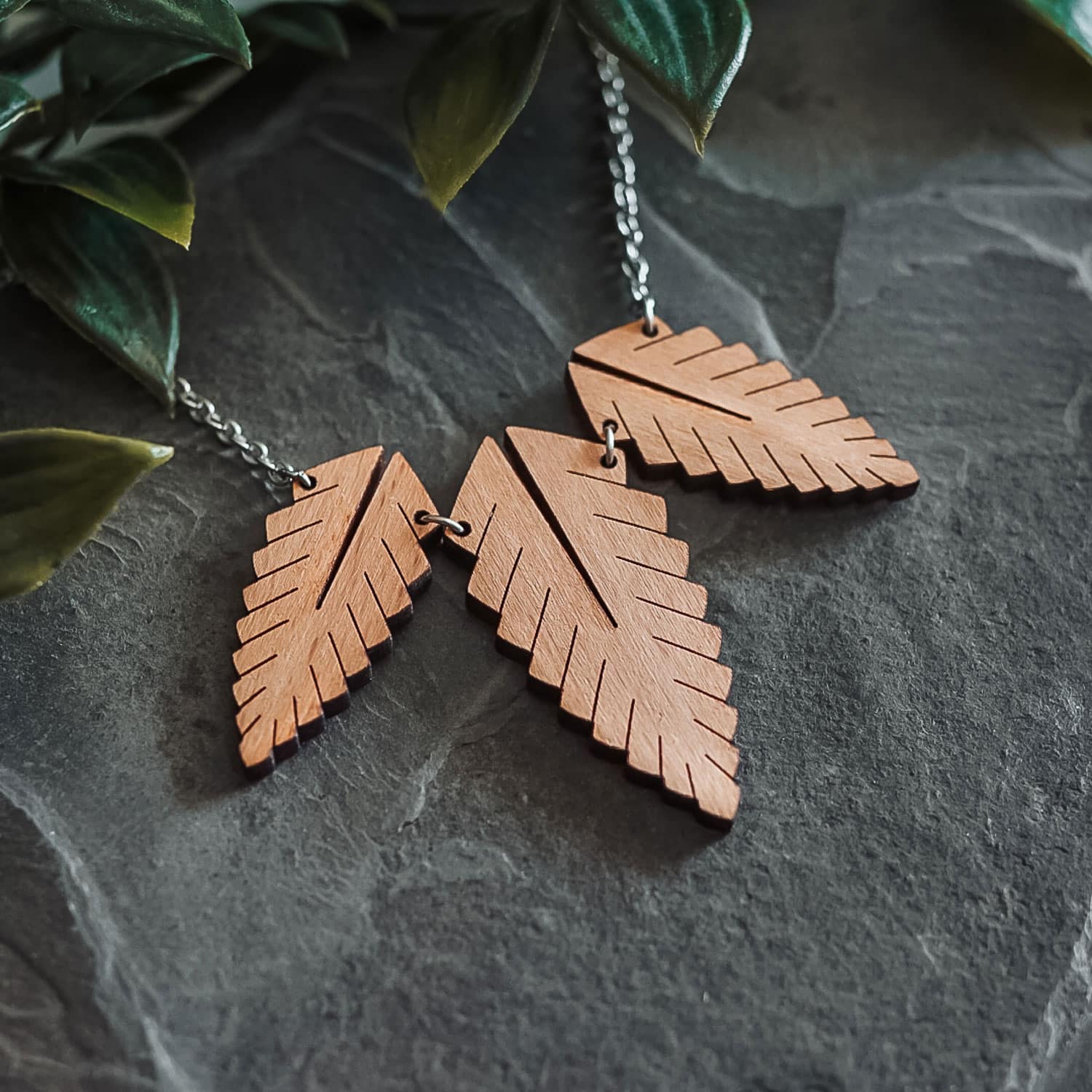 Collier en bois Foglia