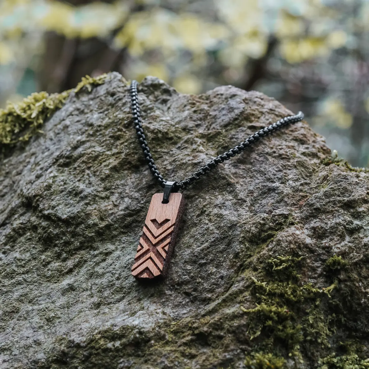 Collier en bois Kryss