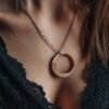 Collier en bois Luna