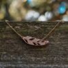 Collier en bois Piuma