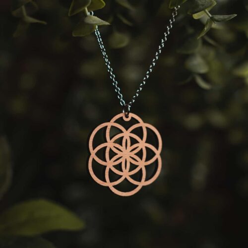 Collier en bois Fiora