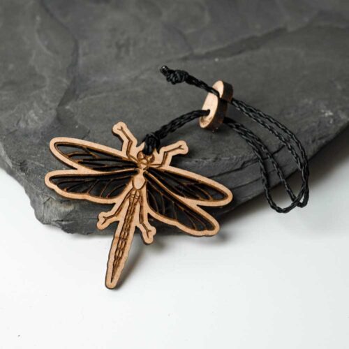 Diffuseur d'huiles essentielles en bois Libellule