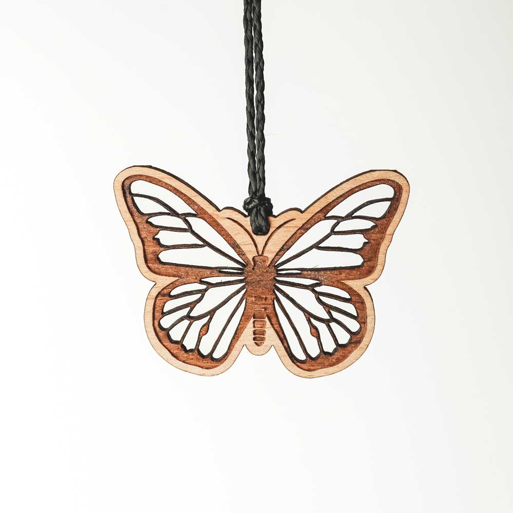 Diffuseur d'huiles essentielles en bois Papillon