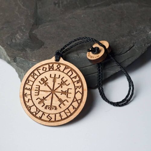 Diffuseur d'huiles essentielles en bois Viking Vegvisir