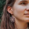 Boucles d'oreilles en bois Fiora