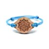 Bracelet en bois Chakra du Plexus Solaire - Manipura
