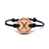 Bracelet en bois Vikings Gebo - Union, mariage et équilibre