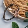 Bracelet en bois Ginkgo