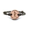 Bracelet en bois Vikings Raidho - Voyage, cheminement intérieur et quête.