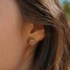 Clous d'oreilles en bois Edel