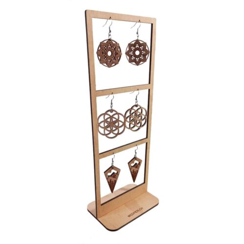 Présentoir à boucles d'oreilles